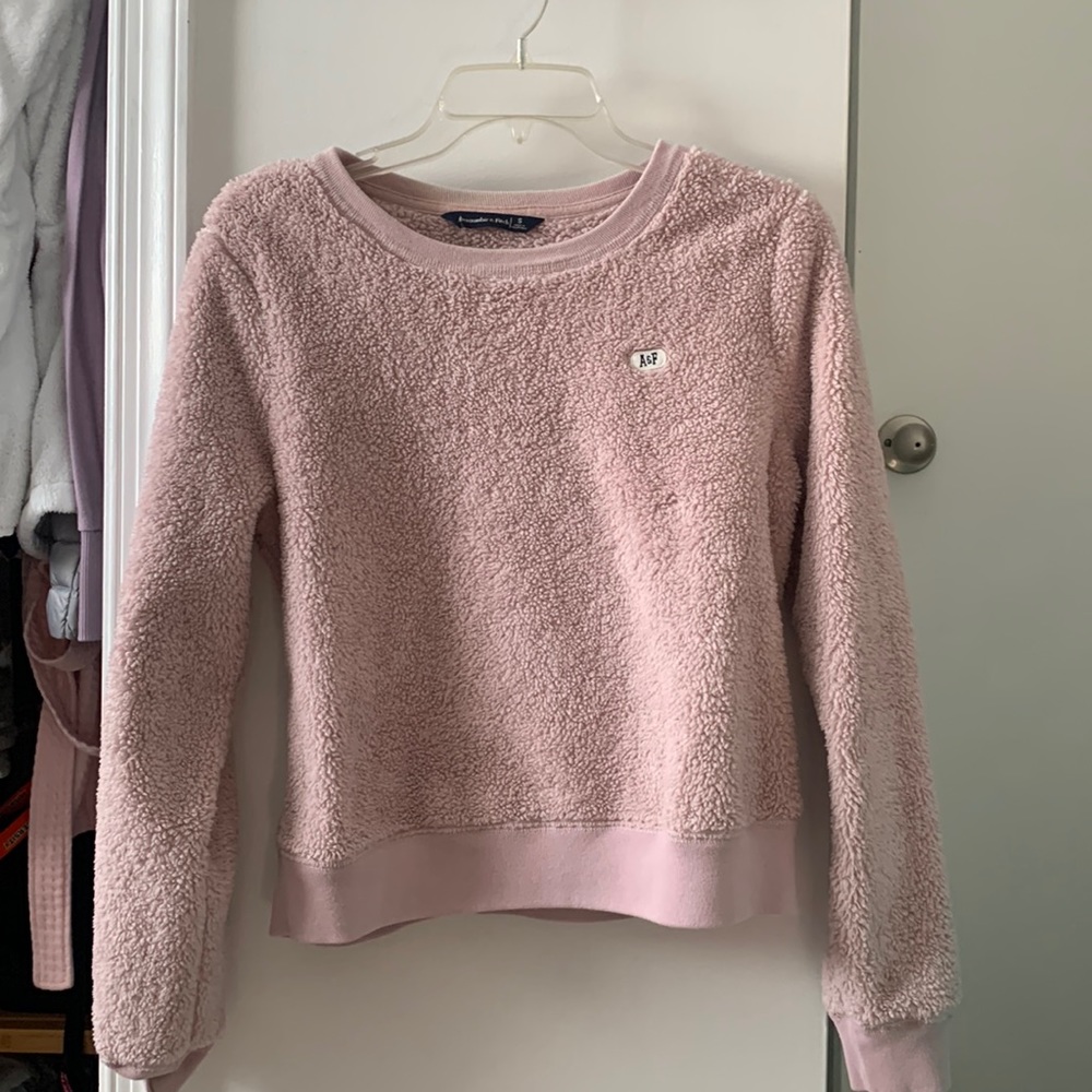 Abercrombie and Fitch Sherpa Crewneck